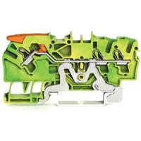 WAGO 2102-1307 Aardingsklem 5.20 mm Push-In-klem Groen, Geel 50 stuk(s) - thumbnail