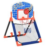 VidaXL Kinderbasketbalset multifunctioneel grond en muur - thumbnail