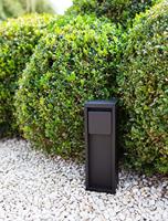 Lutec BuitenstopcontactMains zwart enkel type F(NL) - 9702203012 - thumbnail