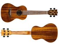 Flight Supernatural Series DUC445 Glossy Acacia concert ukelele met gigbag - thumbnail