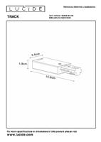 Lucide TRACK Startvoeding - 1-fase Railsysteem / Railverlichting - Enkel - Zwart (Uitbreiding) - thumbnail