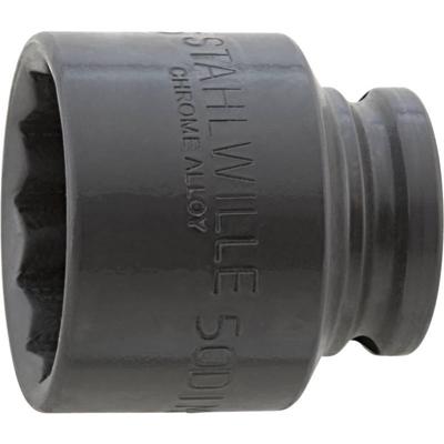 Stahlwille 50D IMP 32 23011032 Dubbel zeskant Dopsleutelinzetstuk 1/2 (12.5 mm)