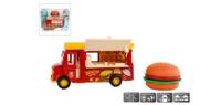 Foodtruck hamburger die-cast m. geluid - thumbnail