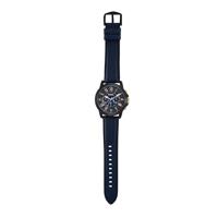 Fossil Grant chronograaf marineblauw lederen Herenhorloge- blauw FS5061 - thumbnail