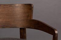 Dutchbone Fauteuil 'Duran', kleur Grijs - thumbnail