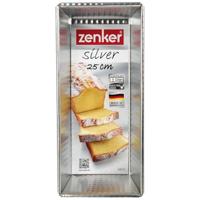 Zenker Cakevorm Zilver 25cm - Perfect voor het bakken van heerlijke cakes - thumbnail