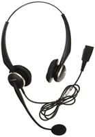 Jabra GN2100 Telecoil Duo Noise Cancelling-headset voor vaste telefoons, speciaal voor gehoorapparaten - thumbnail