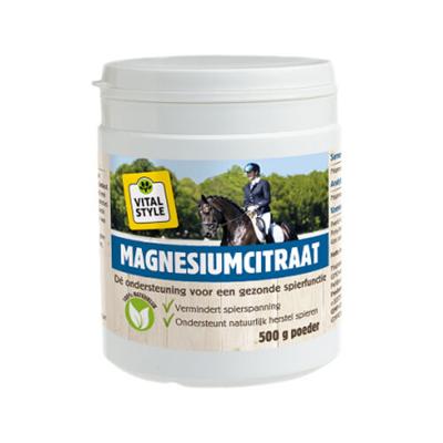 Vitalstyle Magnesiumcitraat maat:500gr Vitalstyle Magnesiumcitraat maat:500gr