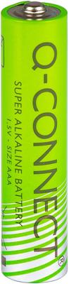 Q-CONNECT batterij, alkaline, AAA, blister van 4 stuks