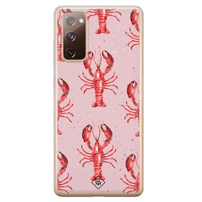 Samsung Galaxy S20 FE siliconen telefoonhoesje - Lobster all the way
