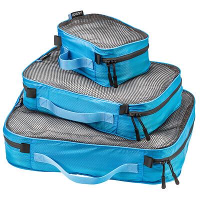 Cocoon Packing Cube Ultralight Set Opbergzak Caribbean Blue Cocoon Packing Cube Ultralight Set Opbergzak Caribbean Blue