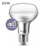 Philips LED 77385400 LED-lamp Energielabel F (A - G) E27 Reflector 4 W = 60 W Warmwit (Ø x l) 8 cm x 11.2 cm 1 stuk(s) - thumbnail