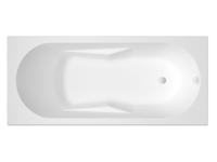 Ligbad Riho Lazy 180x80 cm Bedieningsknop Midden Wit Glanzend - thumbnail