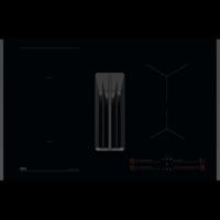 AEG Kookplaat met afzuiging - 6000 ComboHob met brugfunctie 80 cm NCH84B03FB - thumbnail