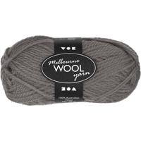 Creativ Company Melbourne wolgaren, l: 92 m, grijs, 50 gr/ 1 bol - thumbnail