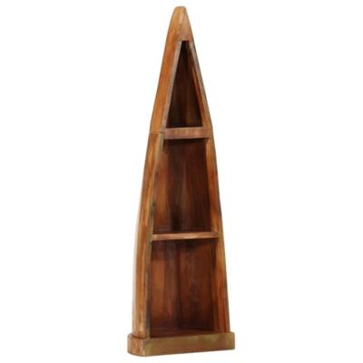 Kast bootvorm 39x27x127 cm gerecycled hout