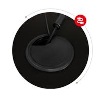 Huzaro Hero 2.5 verlicht computerbureau Zwart - thumbnail