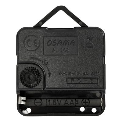 Creativ Company Klokonderdelen en uurwerken, max. afstand 6 mm, zwart, 1 set Creativ Company Klokonderdelen en uurwerken, max. afstand 6 mm, zwart, 1 set