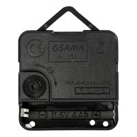 Creativ Company Klokonderdelen en uurwerken, max. afstand 6 mm, zwart, 1 set - thumbnail