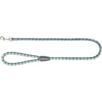 TRIXIE HONDENRIEM CAVO PETROL / SALIE GROEN 100X1,8 CM - thumbnail