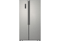 Exquisit SBS135-040F amerikaanse koelkast Vrijstaand 442 l F Roestvrijstaal - thumbnail