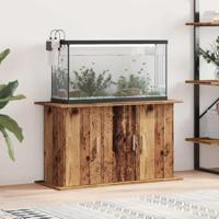 Aquariumstandaard 101x41x58 cm bewerkt hout oud houtkleurig - thumbnail