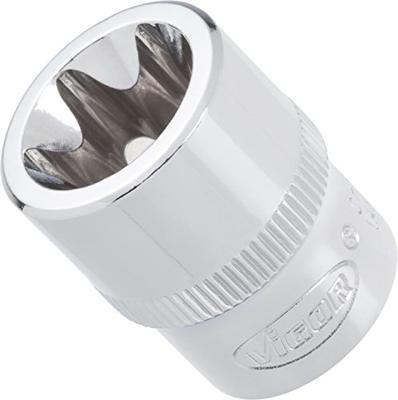 Vigor V2725 Buiten-zesrond (TX) Dopsleutelinzetstuk T 5 3/8 (10 mm)