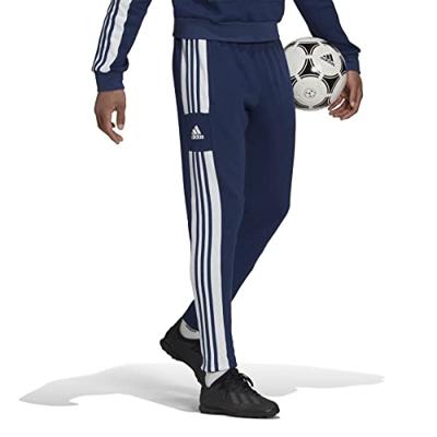adidas Squadra 21 Sweat Trainingsbroek Donkerblauw Wit - thumbnail