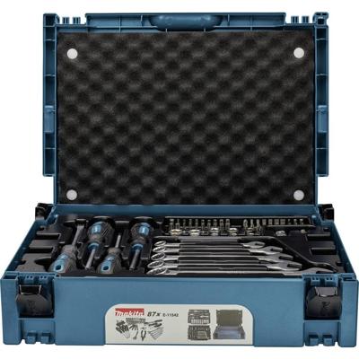 Makita E-11542 Handgereedschapset 87-delig in Mbox