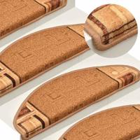 VidaXL Trapmatten zelfklevend 10 st 65x21x4 cm beige - thumbnail