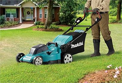 Makita DLM480CT2 Accu Grasmaaier 48cm 2x18V 5.0Ah - thumbnail