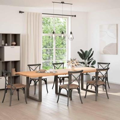 Salontafelpoten 3 st U-vormig 90x(72-73) cm staal naturel Salontafelpoten 3 st U-vormig 90x(72-73) cm staal naturel