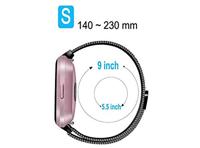 Fitbit Versa 1 / 2 & Lite milanese bandje - Maat: Small - Goud - thumbnail