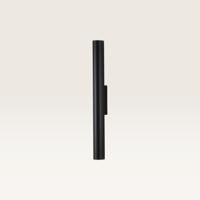 Wandlamp Brenzo nero m - GU10-fitting - Lichtstaaf - Minimalistisch design - IP20 voor binnen - thumbnail