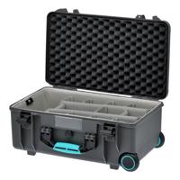 HPRC 2550W wheeled met Second Skin gravel grey/blue bassano - thumbnail
