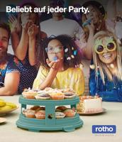 Rotho Fresh Taartdoos XL + Cupcake-Houders 35.5x34.5x26 cm Mistletoe Groen/Transparant - thumbnail