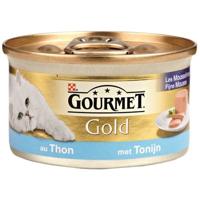 GOURMET GOLD FIJNE MOUSSE TONIJN 85 GR - thumbnail