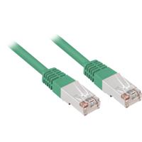 Verbindingskabel - RJ-45 (M) naar RJ-45 (M) - 10 m - FTP - CAT 5e - groen - thumbnail