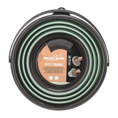 Redcliffs Emmer Opvouwbaar 10L Groen/Grijs