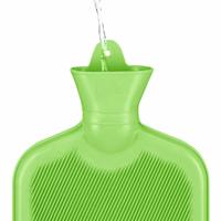 Relaxdays warmwater kruik groen 2 l | 6 stuks - thumbnail