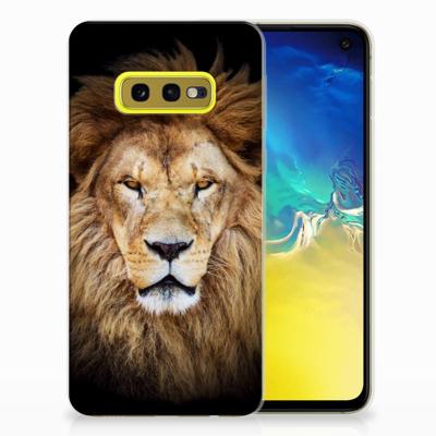Samsung Galaxy S10e | TPU Hoesje | Leeuw