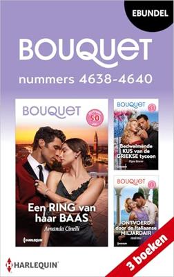 Bouquet e-bundel nummers 4638 - 4640 - Amanda Cinelli, Pippa Roscoe, Heidi Rice - ebook