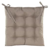 Gewatteerd Stoelkussen Buiten Taupe 38 x 38 cm Anna's Collection - Annas collection - thumbnail
