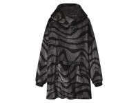 Oversized hoodie (Grijs/zwart, L/XL) - thumbnail