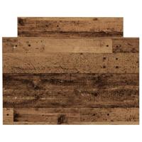 Bedframe met hoofdeinde Oud hout 75 x 190 cm Bewerkt hout - thumbnail