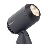 Castor 4 LED Pikspot - 3.5 Watt - 415 Lumen - 3000K warm wit - 12V - Kantelbaar - Tuinspot - IP67 Waterdicht - Antraciet - thumbnail