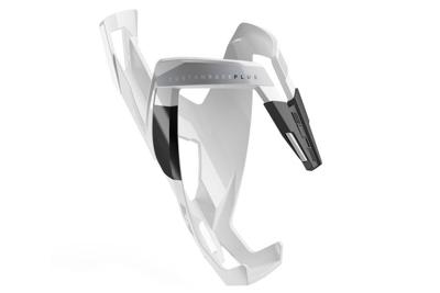 Elite Custom Race Plus Fiets bidonhouder - Wit/Zwart Elite Custom Race Plus Fiets bidonhouder - Wit/Zwart