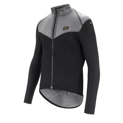 Assos Mille GTO fuchsroehre shell C2 regenjack zwart heren XL
