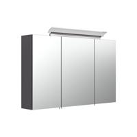 Spiegelkast Aron Antraciet 100 cm - thumbnail