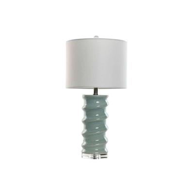 Bureaulamp Home ESPRIT Wit Hemelsblauw 50 W 220 V